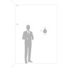 Настенный светильник (бра) Siala 01 FR10025WL-L10W